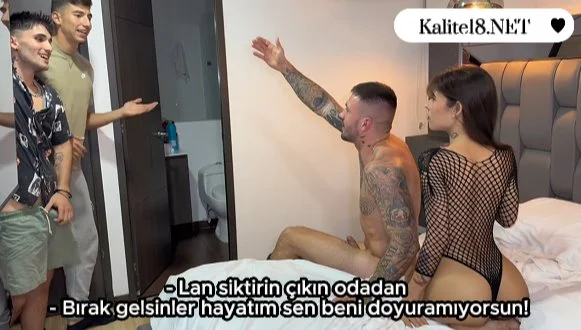 3 yarağı anı anda yiyen kadın kendine geliyor – Grup sikiş